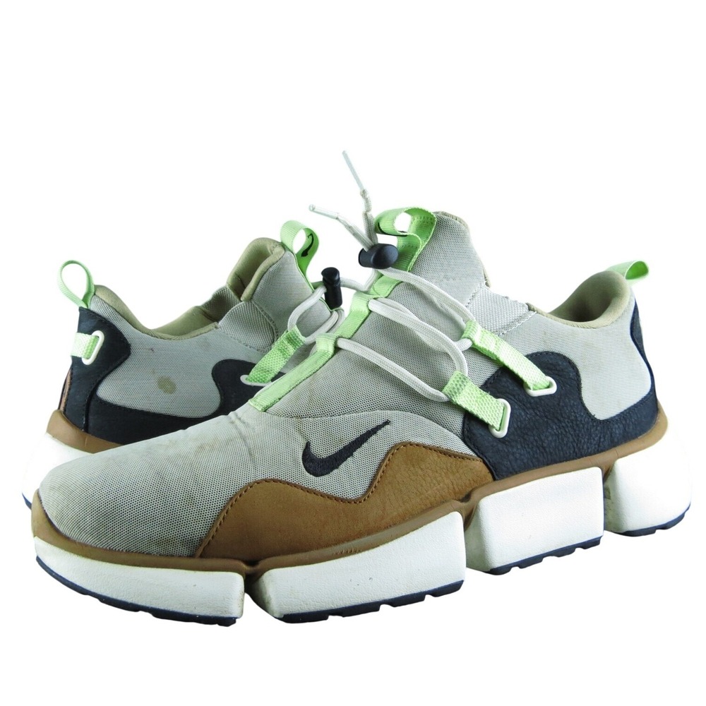 Nike Men's Pocketknife DM Mushroom Tawny Sneaker Brown Synthetic Sz12M Used 2025